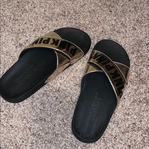 Gold Pink Slides